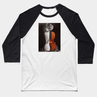 Violin Woman Baseball T-Shirt